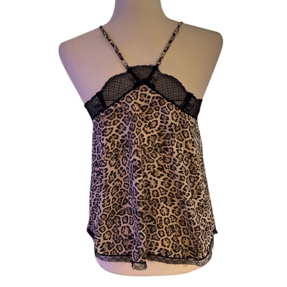 1. STATE leopard lace trim camisole NWOT* - Picture 2 of 6